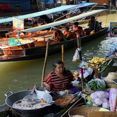 Top 5 Floating Markets in Bangkok, Thailand