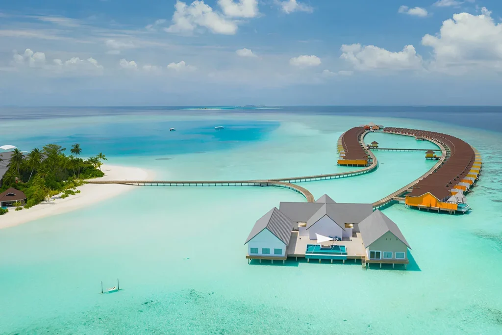 Discover the Maldives holiday package from Bangalore featuring breathtaking turquoise waters, pristine white beaches, and luxurious resort stays